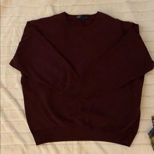 Men’s crew neck Polo sweatshirt!